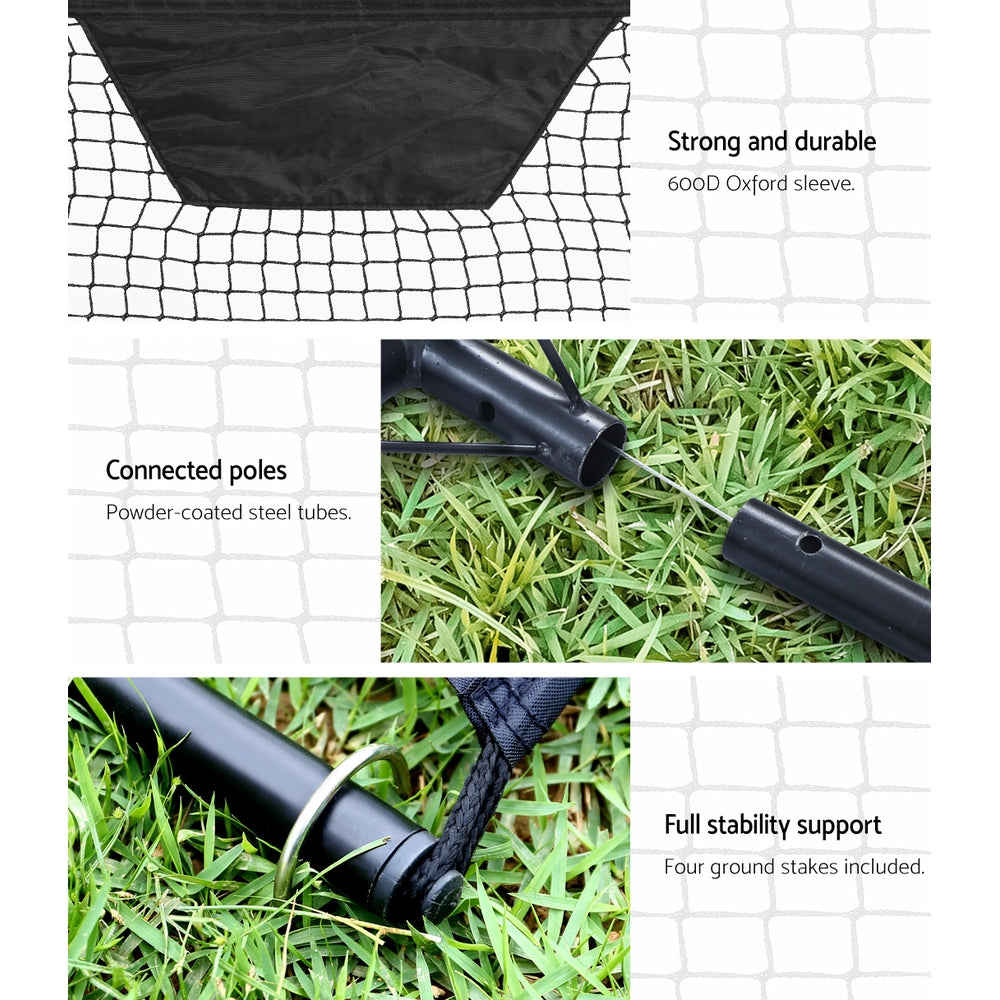 Everfit 1.8m Football Soccer Net Portable Goal Net Rebounder Sports Training