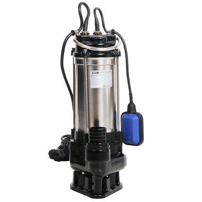 Giantz 2000W Submersible Dirty Water Pump Bore Tank Well Steel Automatic