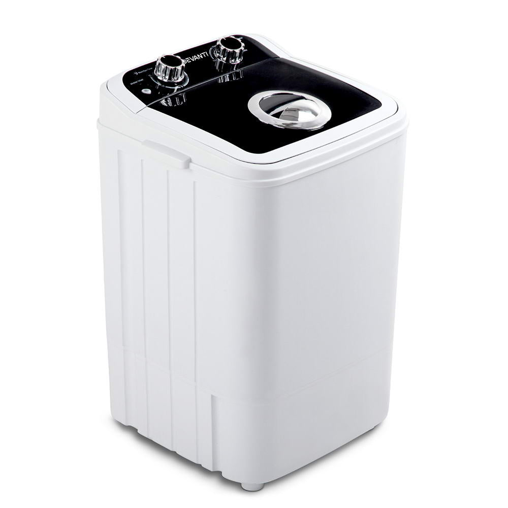 Devanti Portable Washing Machine 4.6KG Black