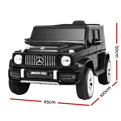 Kids Electric Ride On Car Mercedes-Benz Licensed AMG G63 Toy Cars 12V Black