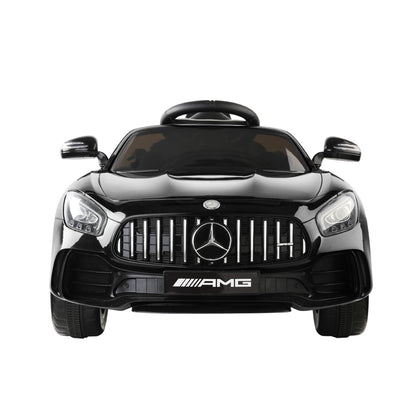 Kids Electric Ride On Car Mercedes-Benz AMG GTR Licensed Toy Cars 12V Black