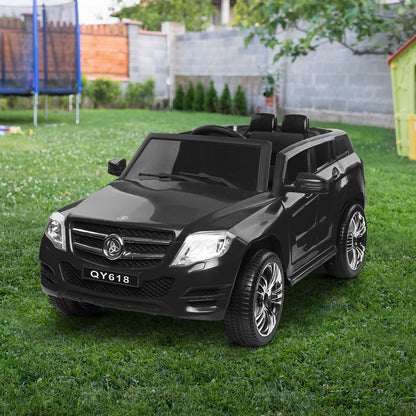 Rigo Kids Electric Ride On Car SUV Mercedes-Benz-Inspired ML450 Remote 12V Black