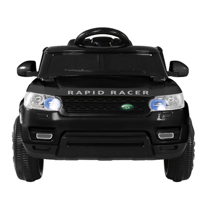 Rigo Kids Electric Ride On Car SUV Range Rover-inspired Cars Remote 12V Black