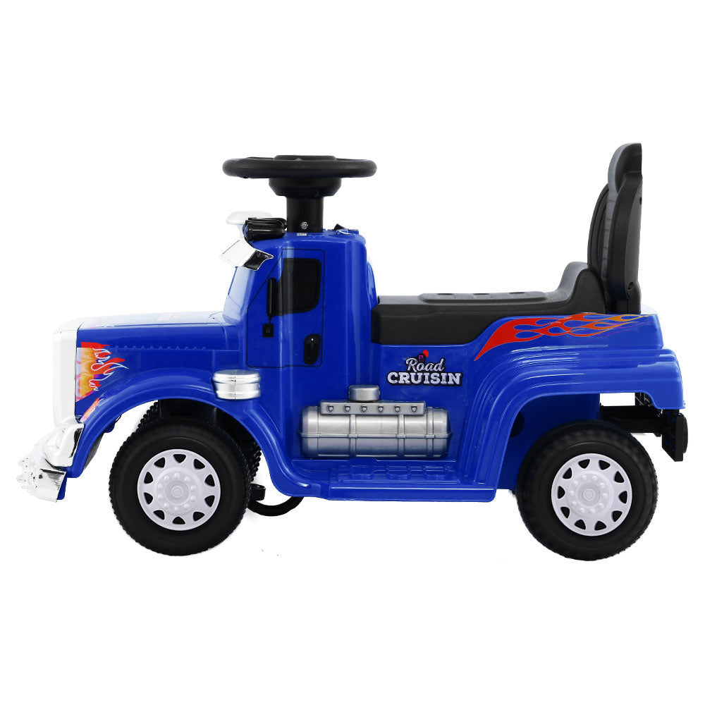 Rigo Kids Electric Ride On Car Truck Motorcycle Motorbike Toy Cars 6V Blue