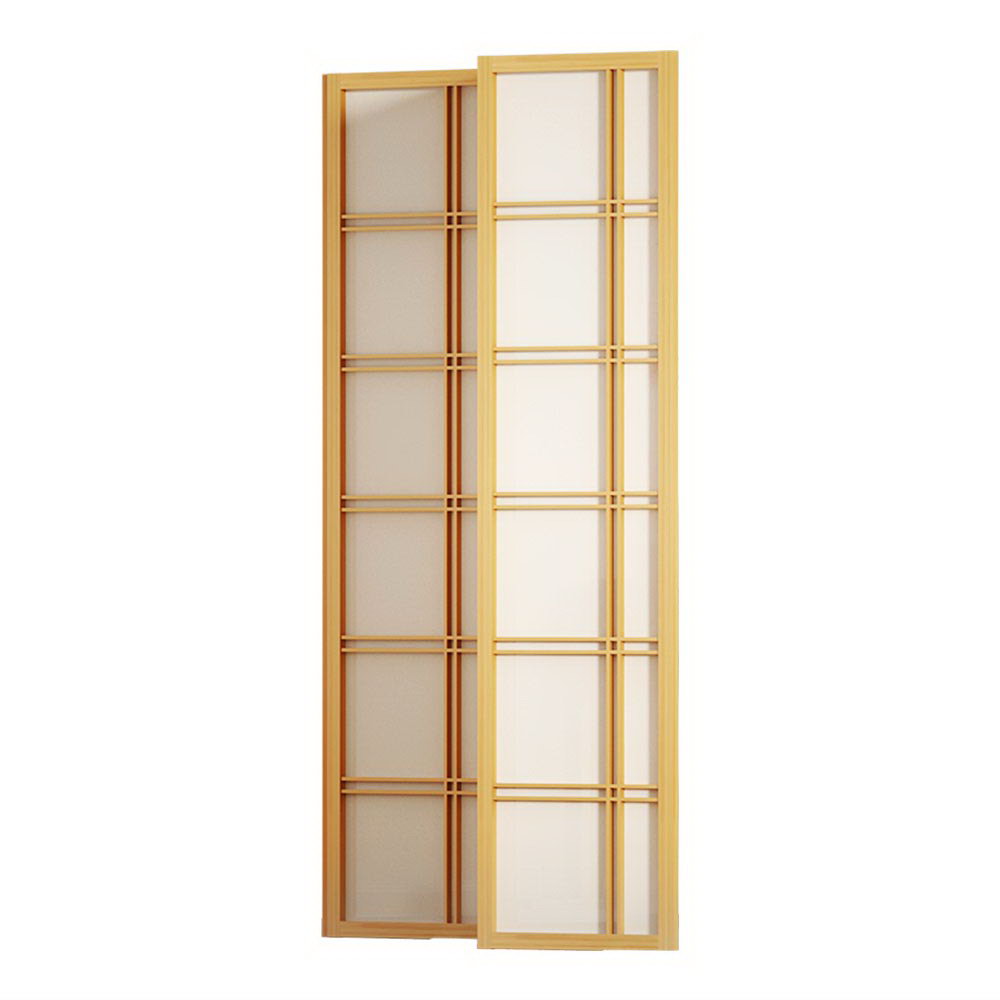 Artiss 3 Panel Room Divider Screen 132x179cm Nova Natural