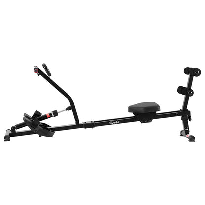 Everfit Hydraulic Rowing Machine Rower 12 Levels Resistance Exercise Fitness Gym Cardio