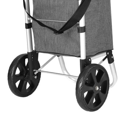 Emajin Shopping Trolley Cart 45KG Foldable Grey