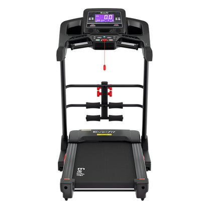 Everfit Treadmill Electric Home Gym Fitness Exercise Machine w/ Sit Up Bar 480mm