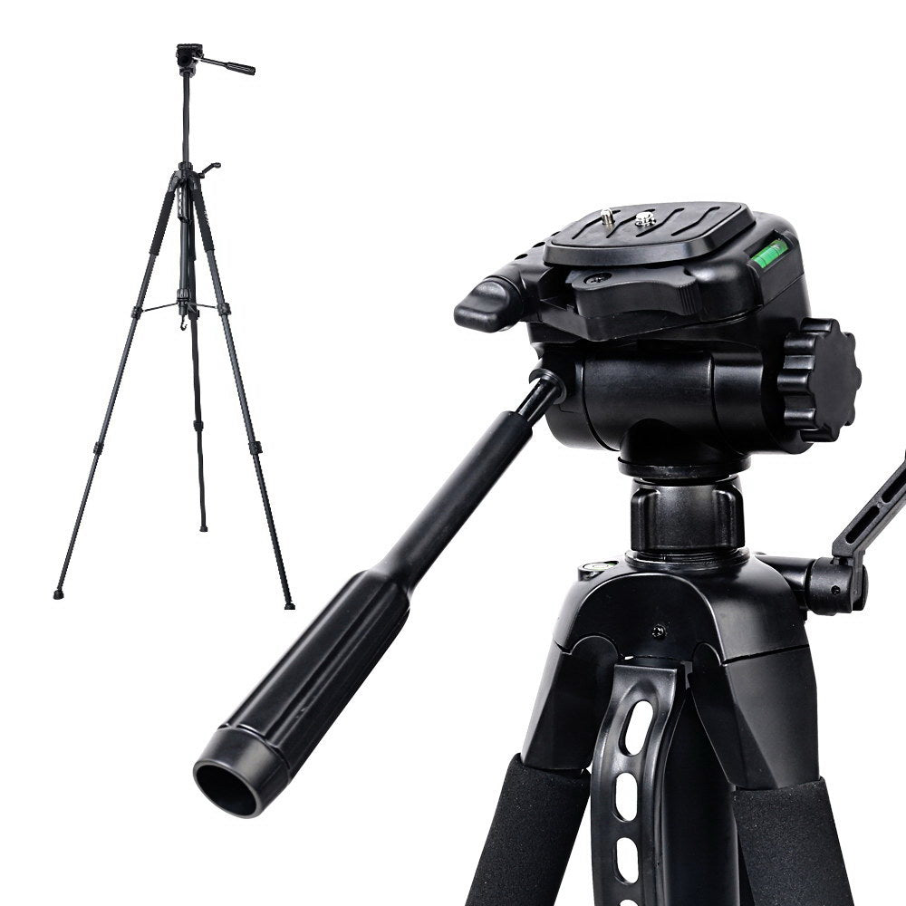 Weifeng Professional Camera Tripod Stand Mount DSLR Travel Adjustable 62-160cm Black