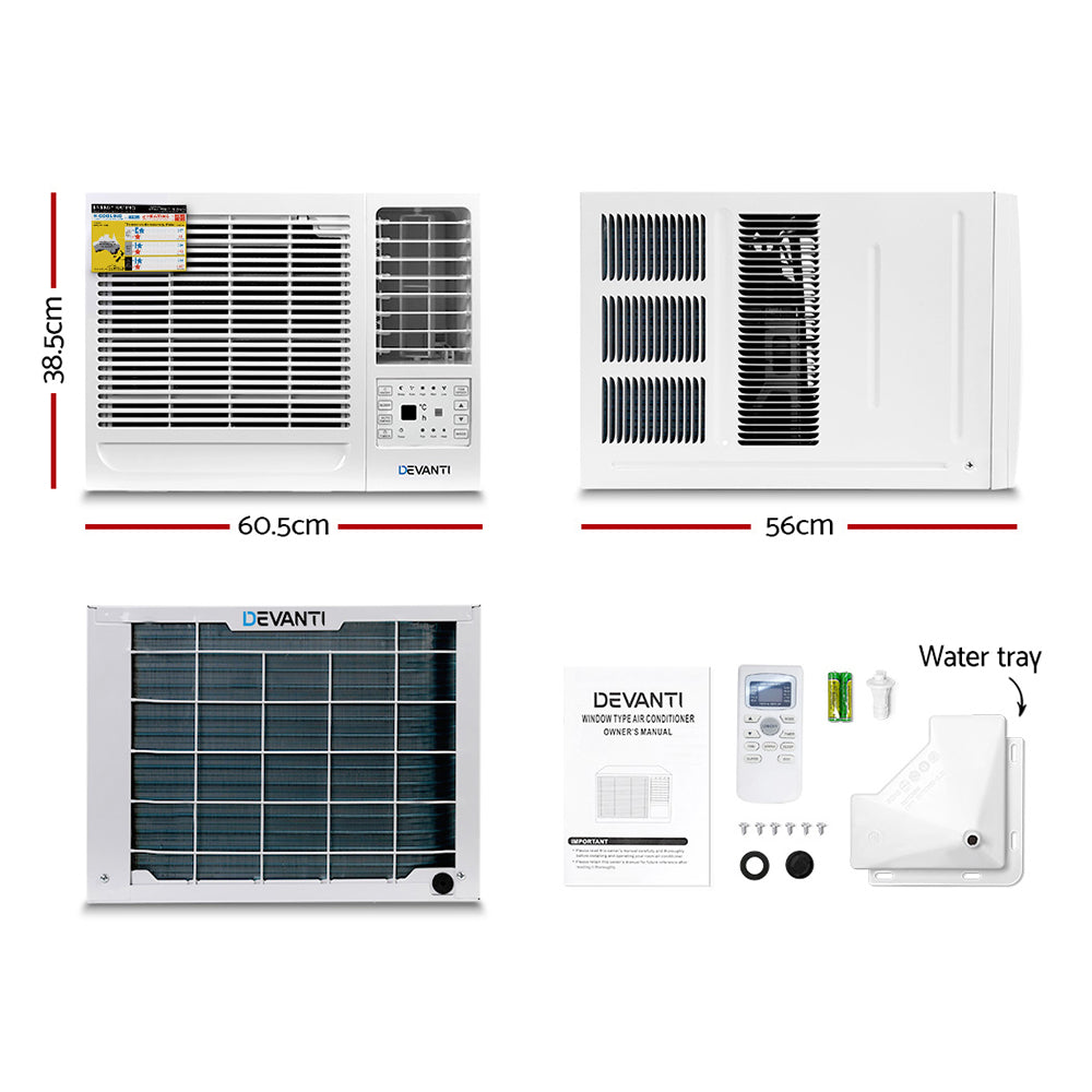 Devanti Window Air Conditioner 2.7kW