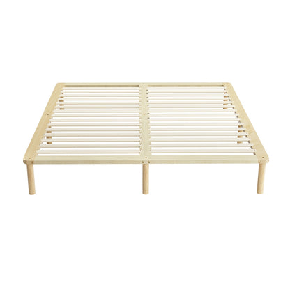 Artiss Bed Frame King Size Wooden Base Mattress Platform Timber Pine AMBA