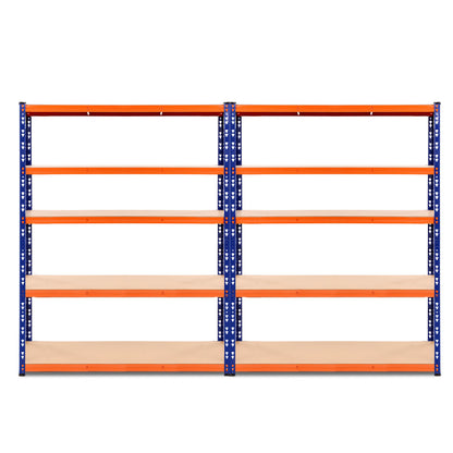 Giantz 2.4Mx1.8M Garage Shelving Warehouse Rack Pallet Racking Storage Blue