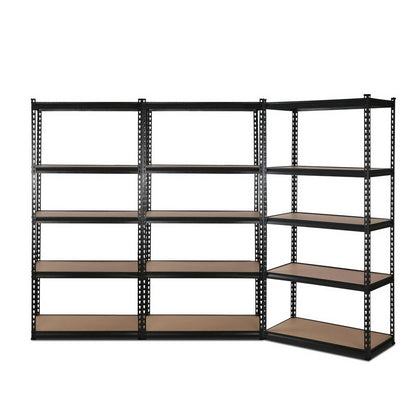 3x1.5M Warehouse Shelving Racking Storage Garage Steel Metal Shelves Rack