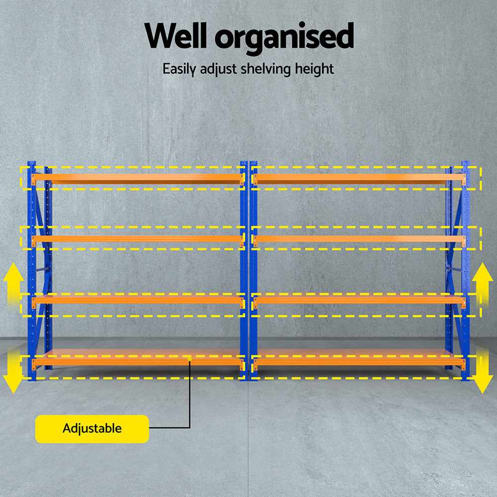 Giantz 4Mx1.8M Warehouse Shelving Garage Rack