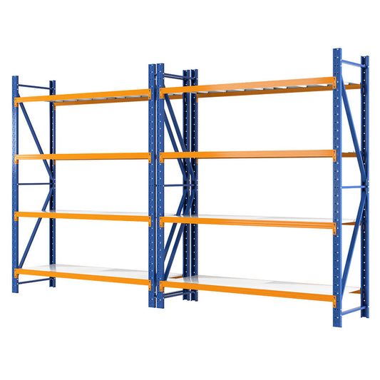 Giantz 4Mx2.4M Garage Shelving Warehouse Rack